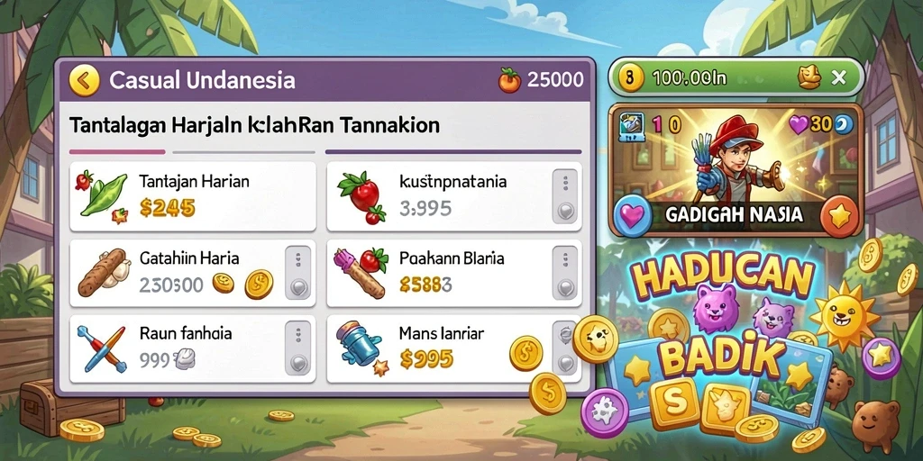 Gameplay yang intens di level terakhir.