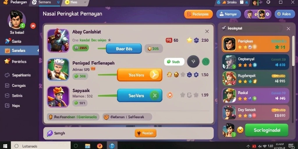 Mode permainan baru yang menantang dan seru.