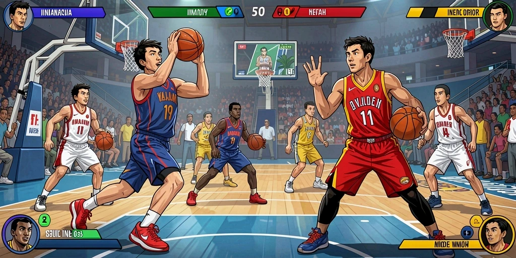 Multiplayer yang memungkinkan interaksi dengan pemain lain.