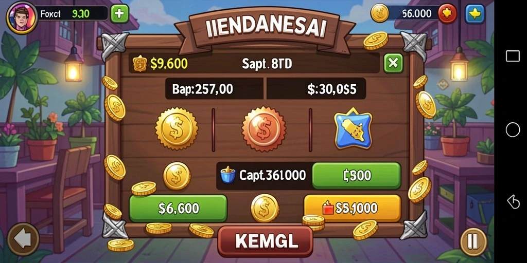 Karakter unik yang bisa dipilih sesuai preferensi.