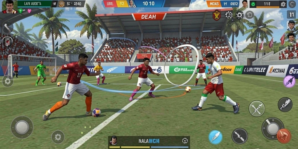Bergabung dalam komunitas pemain secara online.